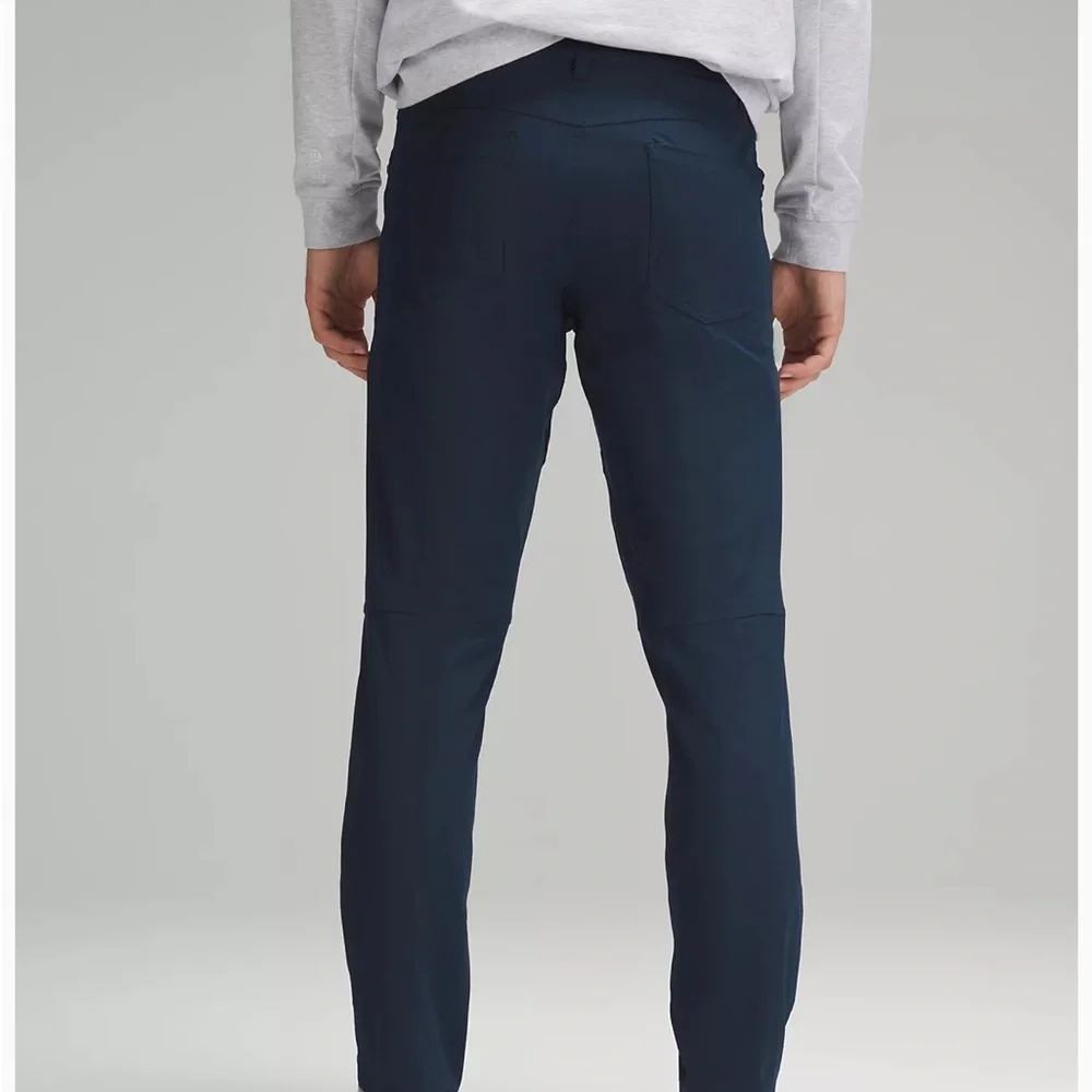 Lululemon Men’s ABC pants navy waist 34 - Picture 2 of 5